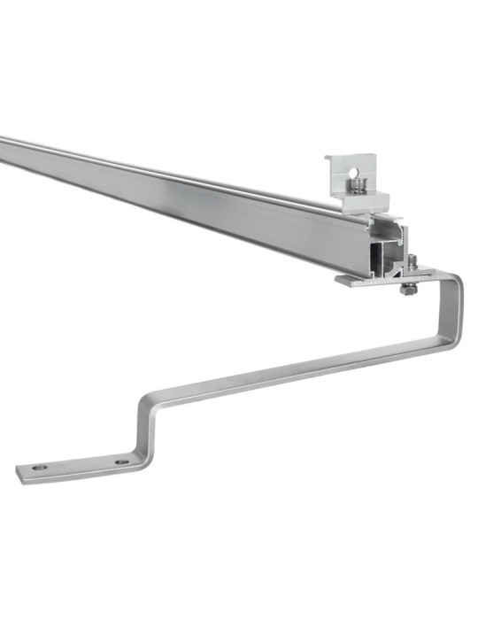 Structure Coplanaire pour Panneaux Solaires Montage sur Toiture Tuiles