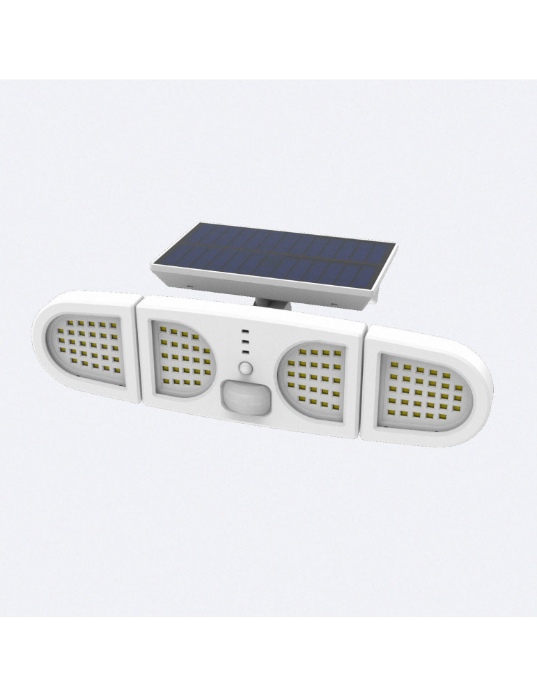 Projecteur solaire LED IP 5W avec détecteur de mouvement PIR et détecteur crépusculaire Projecteur solaire LED IP 5W avec détecteur de mouvement PIR et détecteur crépusculaire