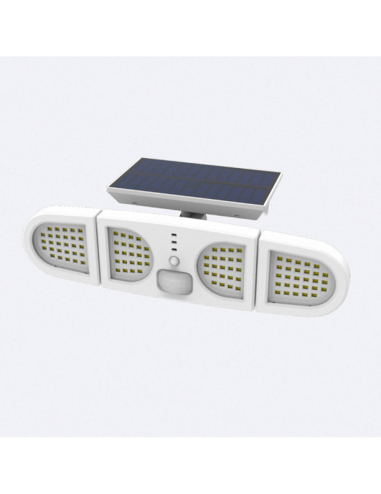 Projecteur solaire LED IP 5W avec détecteur de mouvement PIR et détecteur crépusculaire Projecteur solaire LED IP 5W avec détecteur de mouvement PIR et détecteur crépusculaire