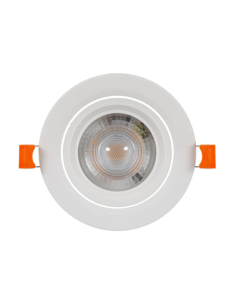 Spot Downlight LED 7W Rond SOLID Slim Coupe Ø 95 mm