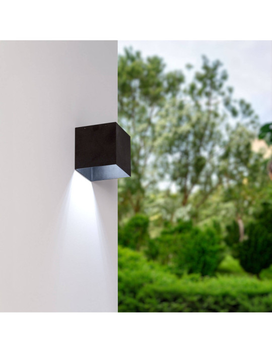 Applique Murale LED Extérieure Solaire Rabat avec Détecteur de Mouvement Radar IP65