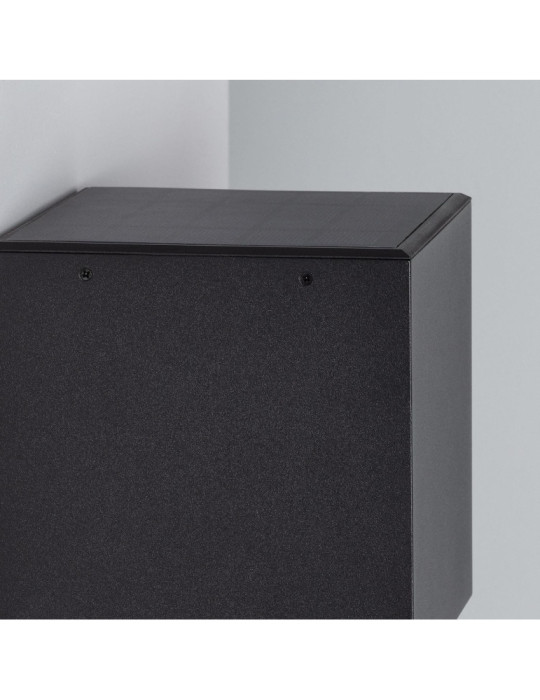 Applique Murale LED Extérieure Solaire Rabat avec Détecteur de Mouvement Radar IP65