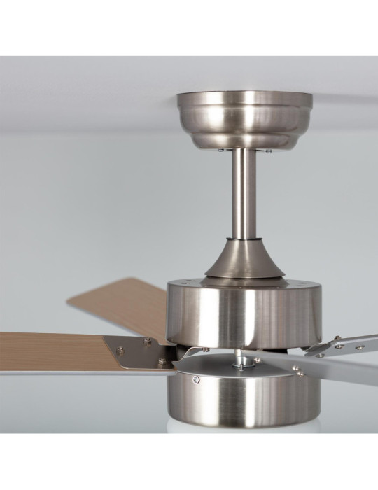 Ventilateur de Plafond Silencieux Cygnus Niquel 107cm Moteur DC