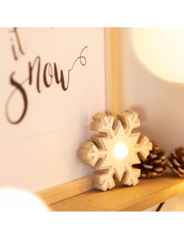 Flocon de Neige LED à Pile