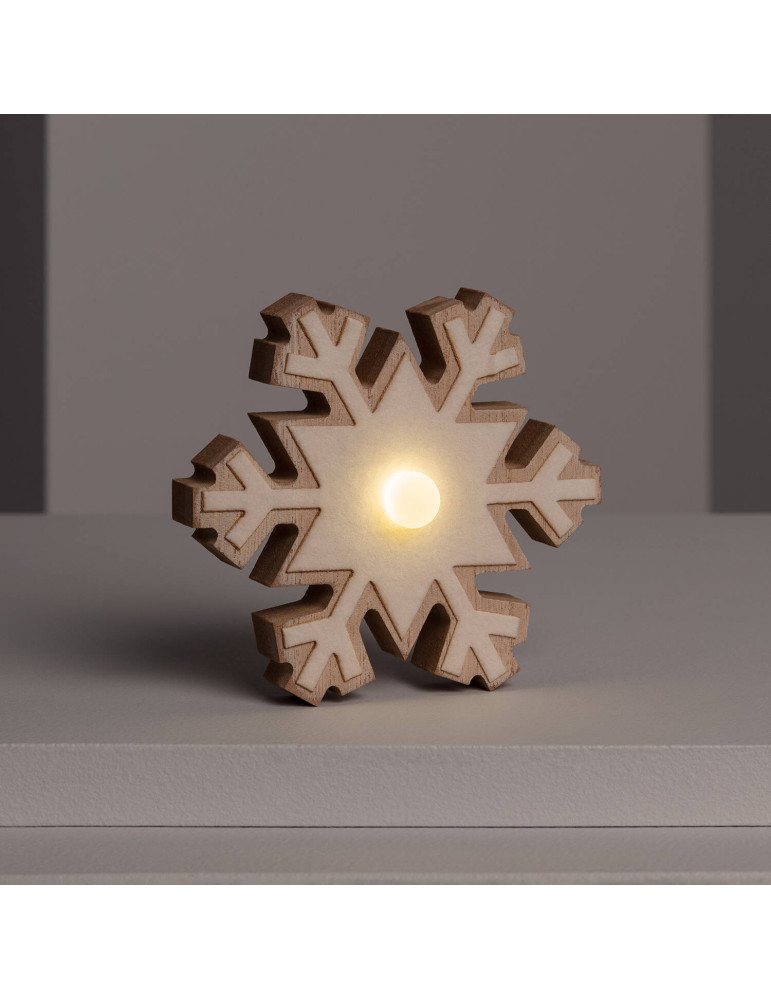 Flocon de Neige LED à Pile
