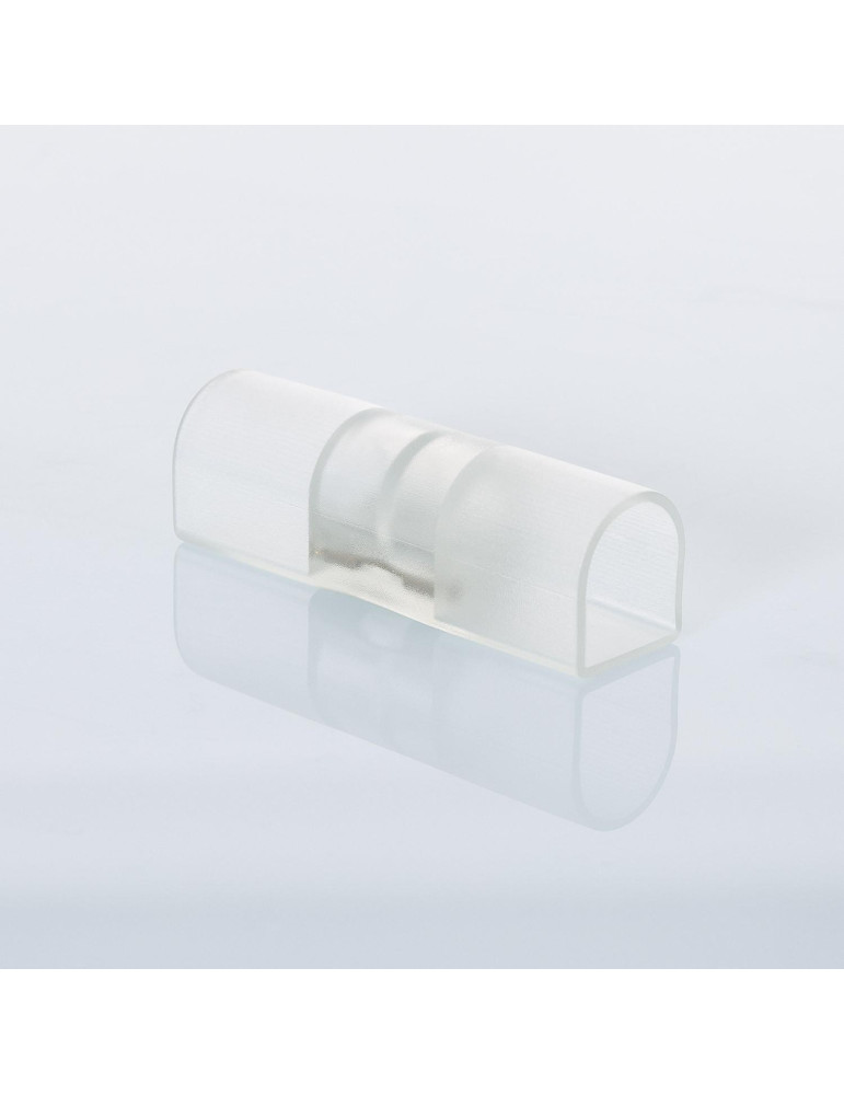 Connecteur pour Gaine Néon LED Flexible Dimmable 7.5W/m 220V AC 100 LED/m Semi-circulaire 180° Monochrome IP67