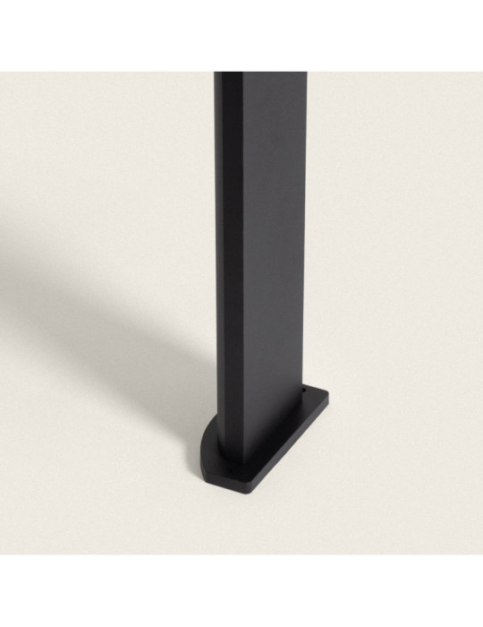 Balise Extérieure LED 9.5W en Saillie sur Pied 50cm Aluminium avec Détecteur de Mouvement Legacy