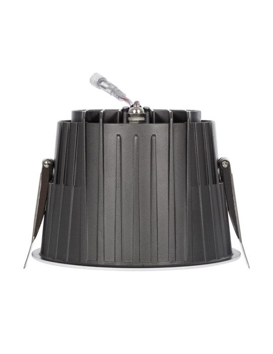 Downlight LED 25W Rond Premium CRI90 LIFUD Coupe Ø 150 mm IP65