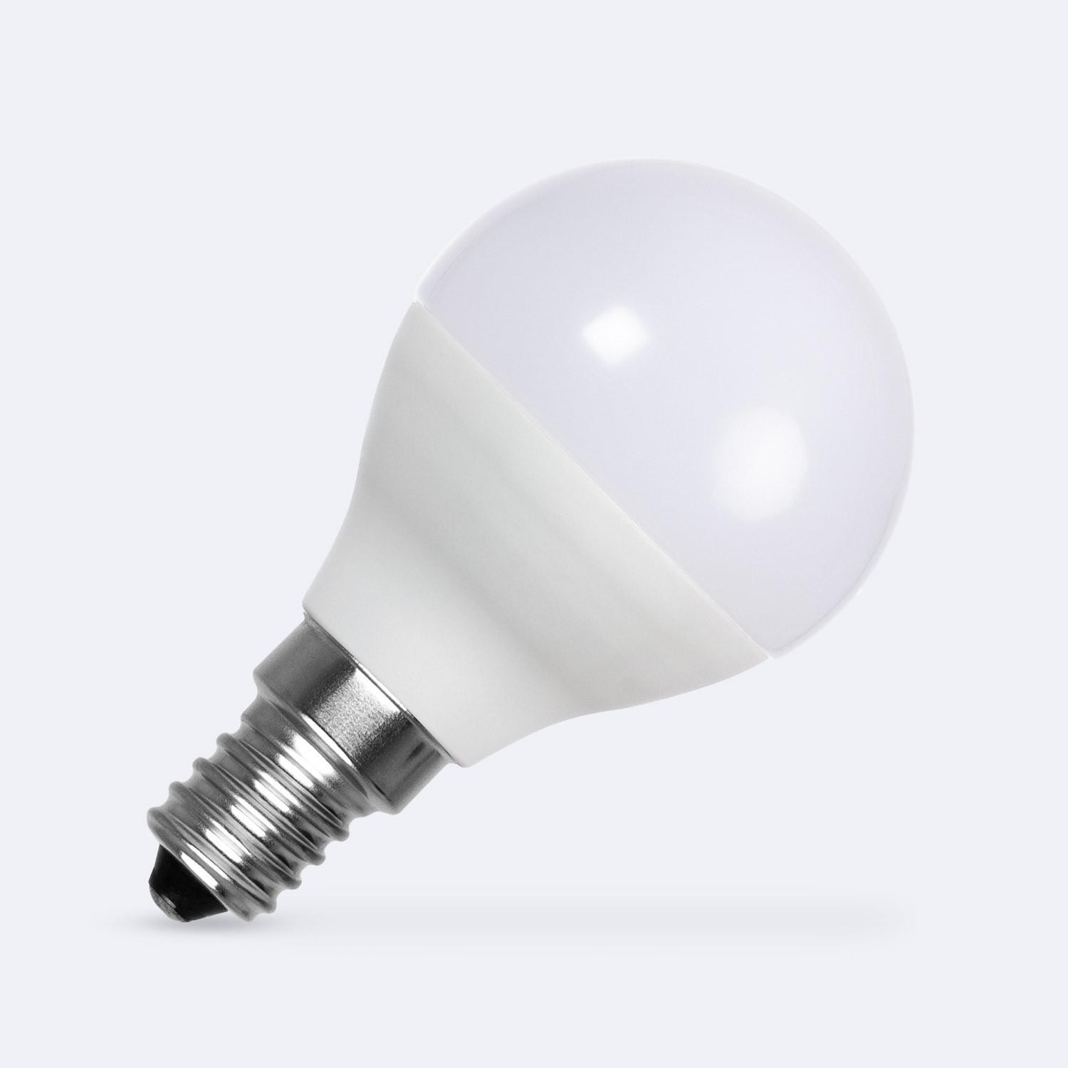 Ampoule LED E14 6W 550lm G45 No Flicker Blanc chaud 2800K
