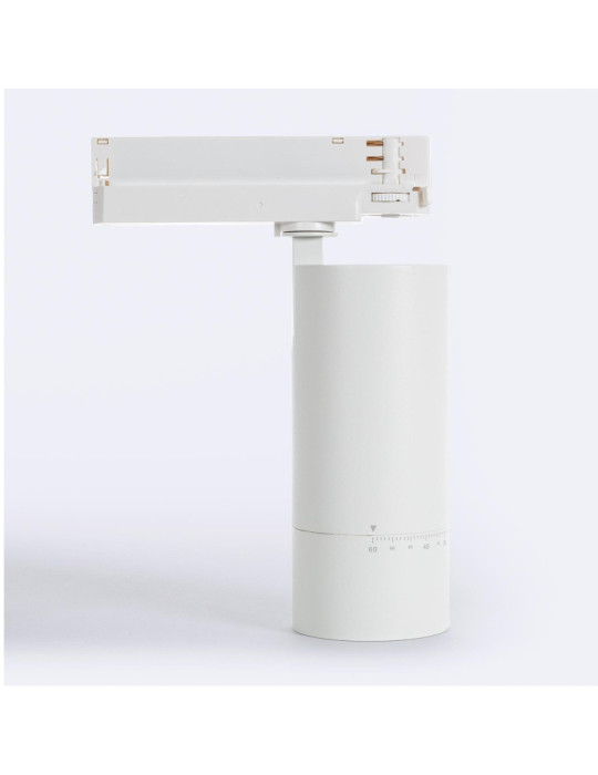 Spot LED sur Rail Triphasé 30W Wild CCT Multiangle 24-60º