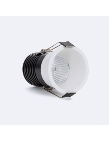 Spot Downlight LED 12W Rond MINI Dimmable Dim to Warm Coupe Ø 65 mm