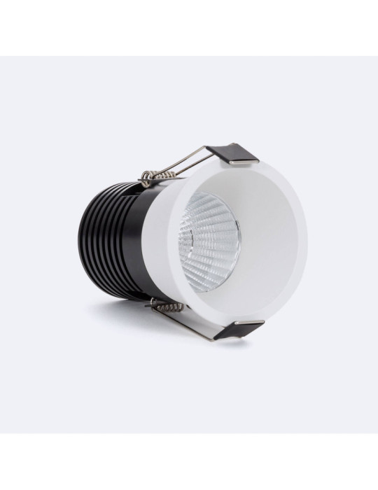 Spot Downlight LED 12W Rond MINI Dimmable Dim to Warm Coupe Ø 65 mm