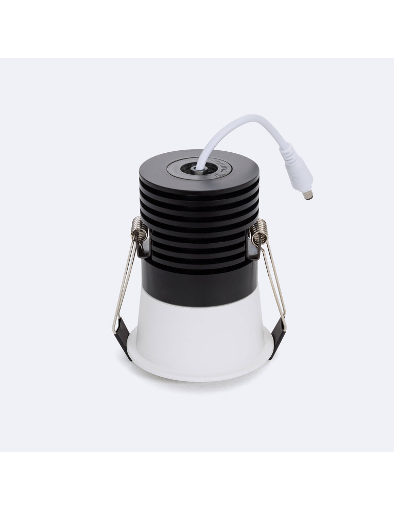 Spot Downlight LED 12W Rond MINI Dimmable Dim to Warm Coupe Ø 65 mm