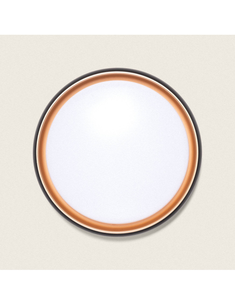 Plafonnier LED 28W Rond Ø410 mm CCT Sélectionnable Rayan