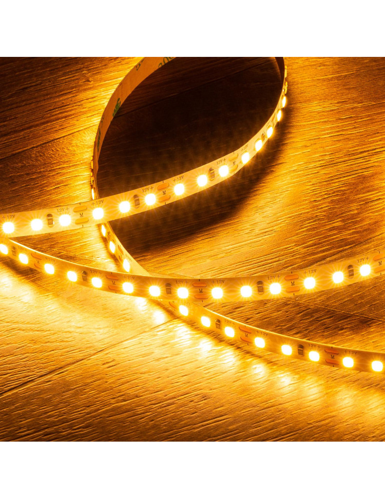 Ruban  LED 12V DC SMD2835 120LED/m 5m IP20 Largeur 8mm Coupe 5cm