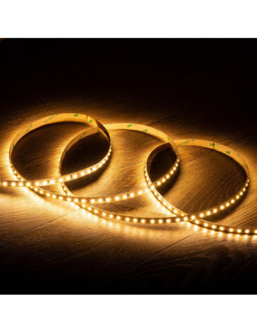 Ruban  LED 12V DC SMD2835 120LED/m 5m IP20 Largeur 8mm Coupe 5cm