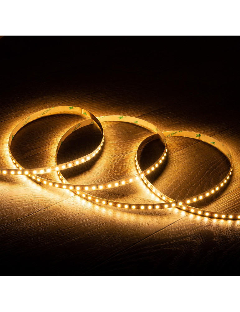 Ruban  LED 12V DC SMD2835 120LED/m 5m IP20 Largeur 8mm Coupe 5cm