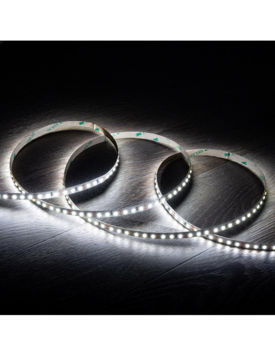 Ruban LED 12V DC SMD2835 120LED/m 5m IP20 Largeur 8mm Coupe 5cm Ruban LED 12V DC SMD2835 120LED/m 5m IP20 Largeur 8mm Coupe 5cm