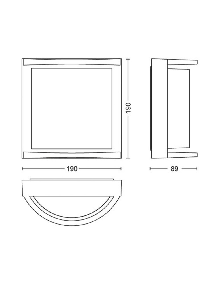 Applique Murale LED PHILIPS Samondra 12W