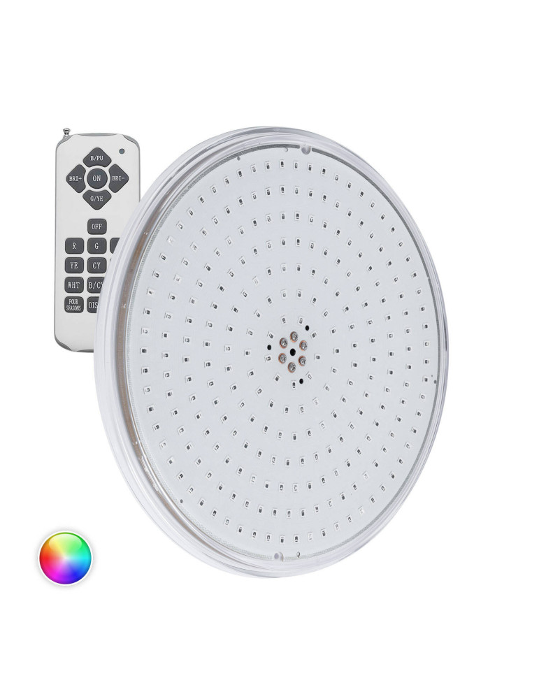 Ampoule LED Piscine Slim Submersible PAR56 RGB 12V AC 20W IP68