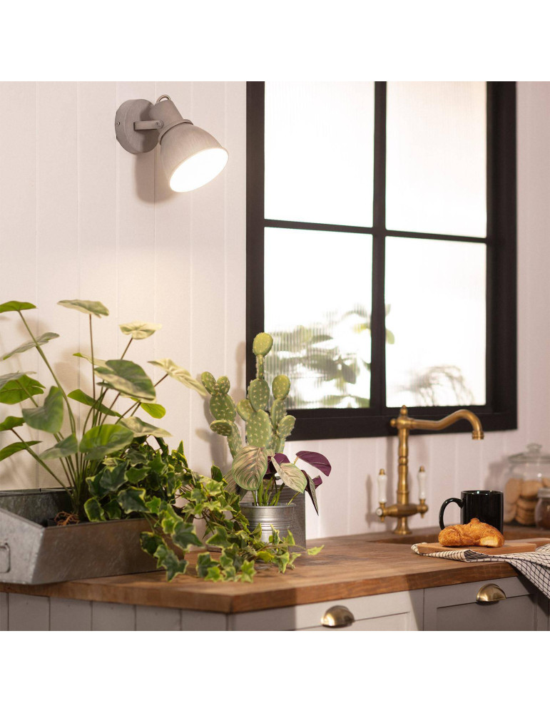 Lampe Murale Orientable Aluminium Emery 1 Spot