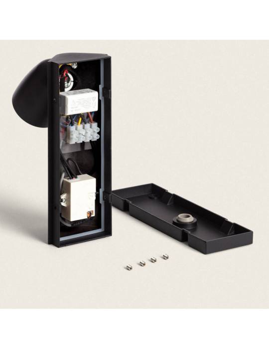 Applique Murale Extérieure LED 6W Aluminium avec Détecteur de Mouvement Abel