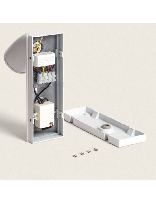 Applique Murale Extérieure LED 6W Aluminium avec Détecteur de Mouvement Abel