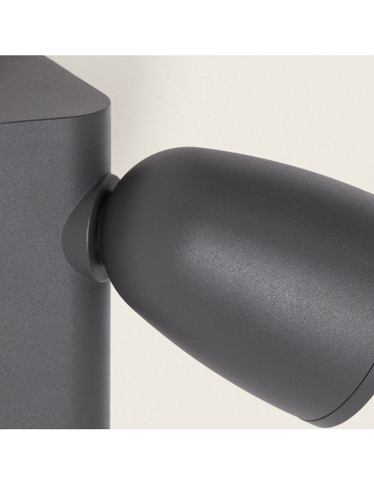 Applique Murale Extérieure LED 6W Aluminium avec Détecteur de Mouvement Abel