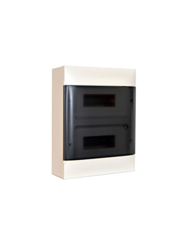 Boîte en Saillie Practibox S Porte Transparente 2x12 Modules LEGRAND 135132