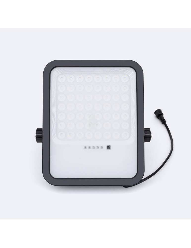 Projecteur Solaire Extérieur LED Nurda 20W 2100 lm IP65 avec Télécommande