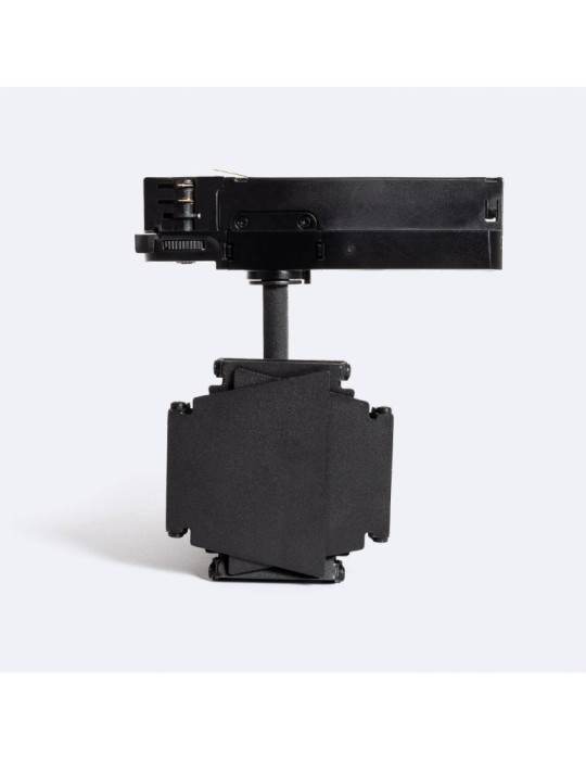 Spot LED Fasano Cinéma 30W CCT pour Rail Triphasé Dimmable Noir