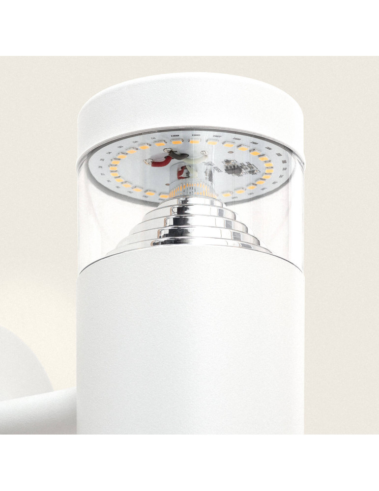 Lampe Murale LED Extérieure 5W Acier Inoxydable Inti White