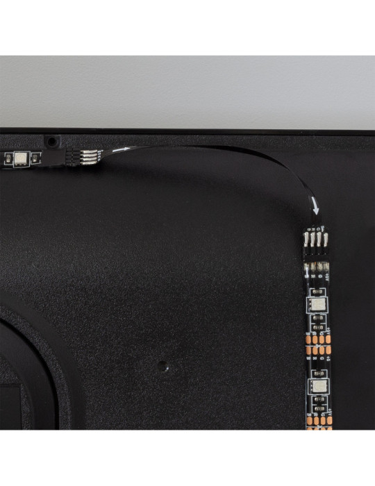 Kit Tira LED 5V DC 30LED/m con USB para Televisión 2m IP65