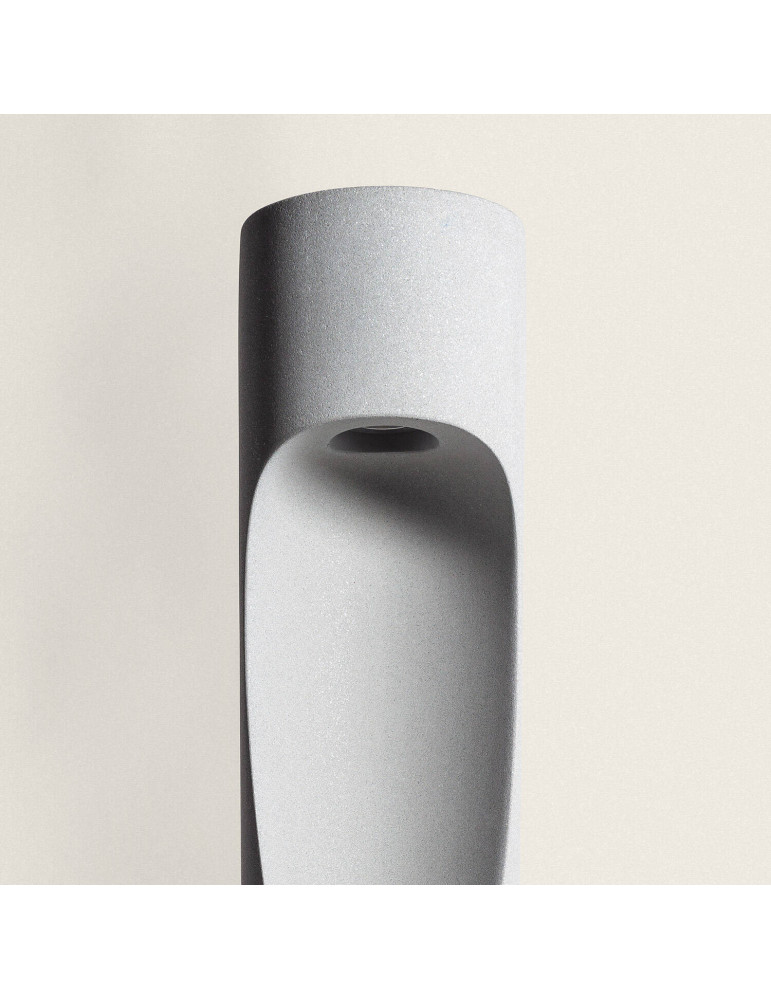 Balise Extérieure LED Dimmable 4.5W Ciment Tervin 75 cm