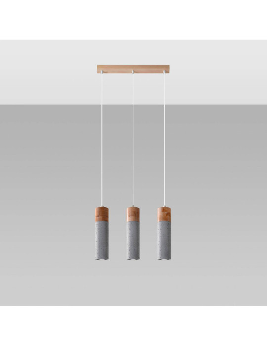 Suspension Béton  Zane 3 SOLLUX