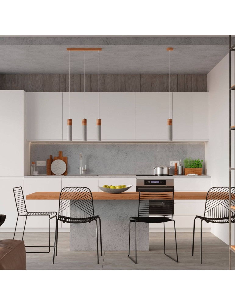 Suspension Béton  Zane 3 SOLLUX