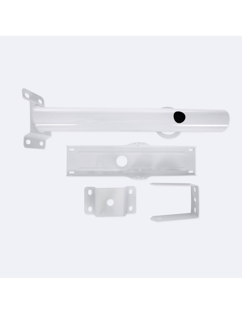 Lampadaire LED Solaire 3200 lm 160 lm/W Dubly avec Capteur Crépusculaire