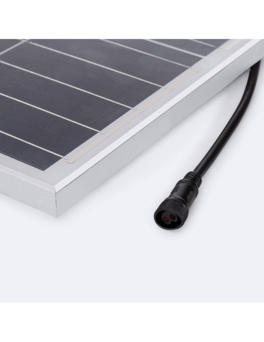 Lampadaire LED Solaire 3200 lm 160 lm/W Dubly avec Capteur Crépusculaire