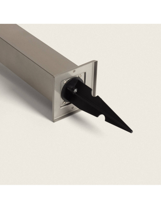 Balise Extérieure sur Pied Solaire LED 5W 50cm Aluminium avec Détecteur de Mouvement Barton Square