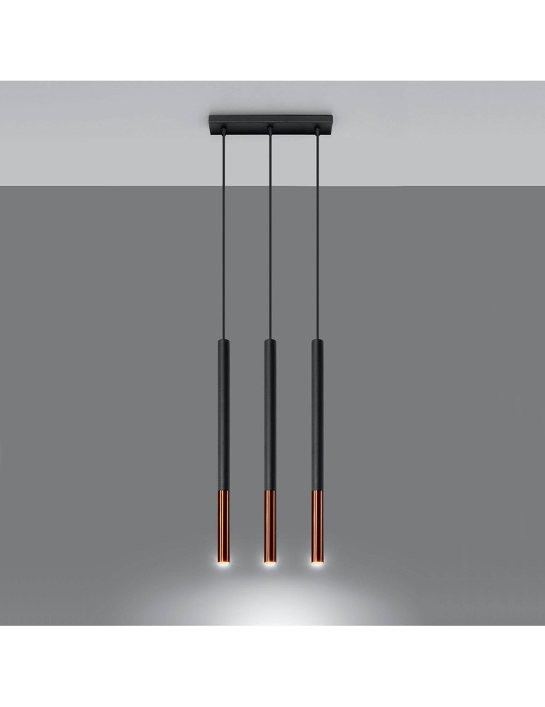 Suspension Métal Mozaica 3L  SOLLUX