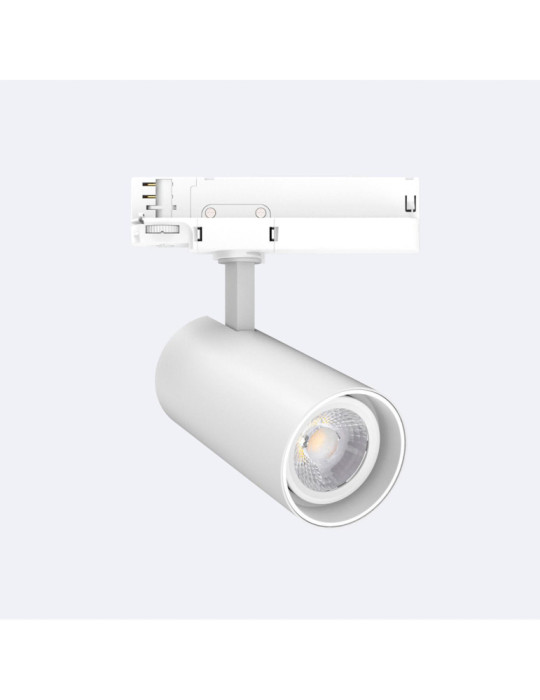 Spot LED sur Rail Triphasé 30W Fasano Dimmable Blanc