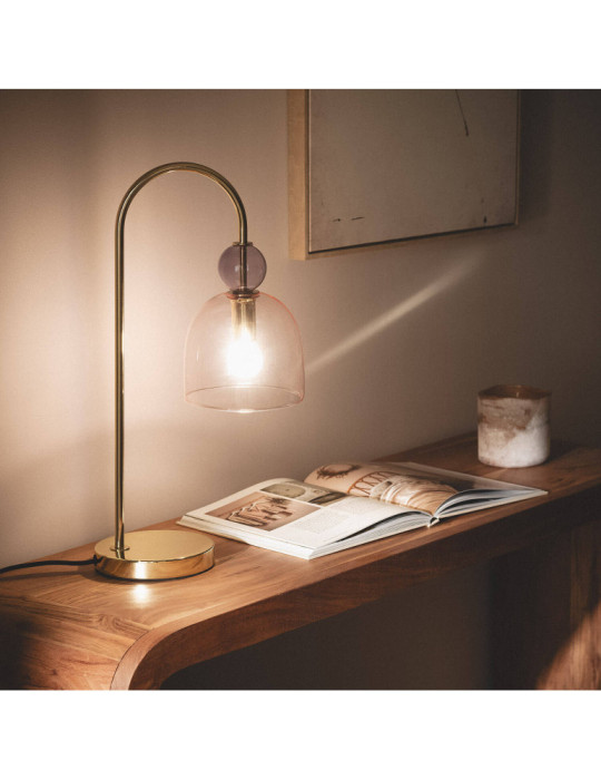 Lampe à Poser Métal et Verre Baudelaire