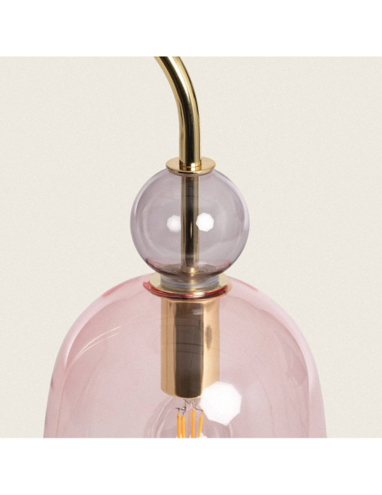 Lampe à Poser Métal et Verre Baudelaire