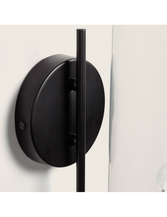 Applique Murale Extérieure Métal et Verre Dubah