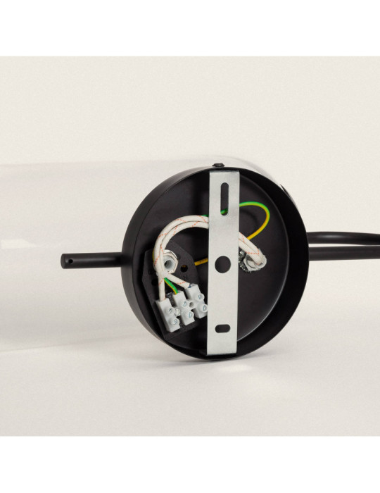 Applique Murale Extérieure Métal et Verre Dubah