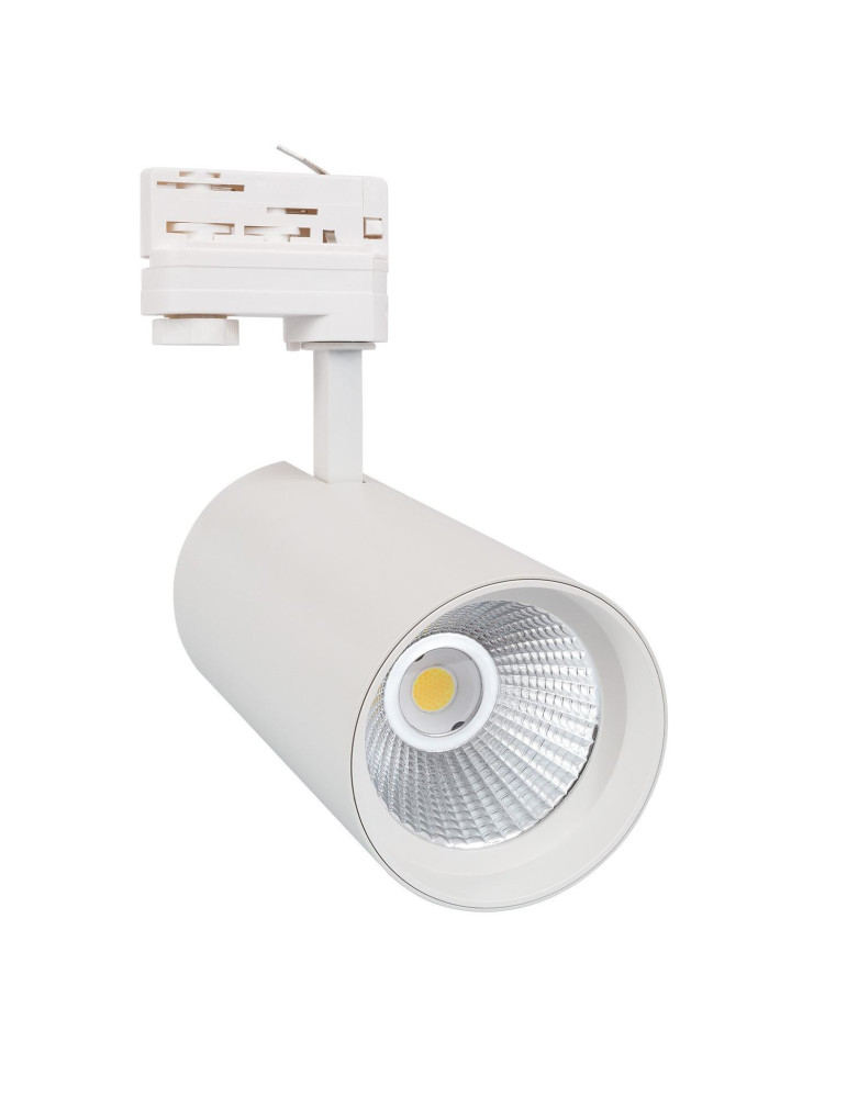 Spot LED sur Rail Triphasé 40W d'Angelo CCT LIFUD Blanc