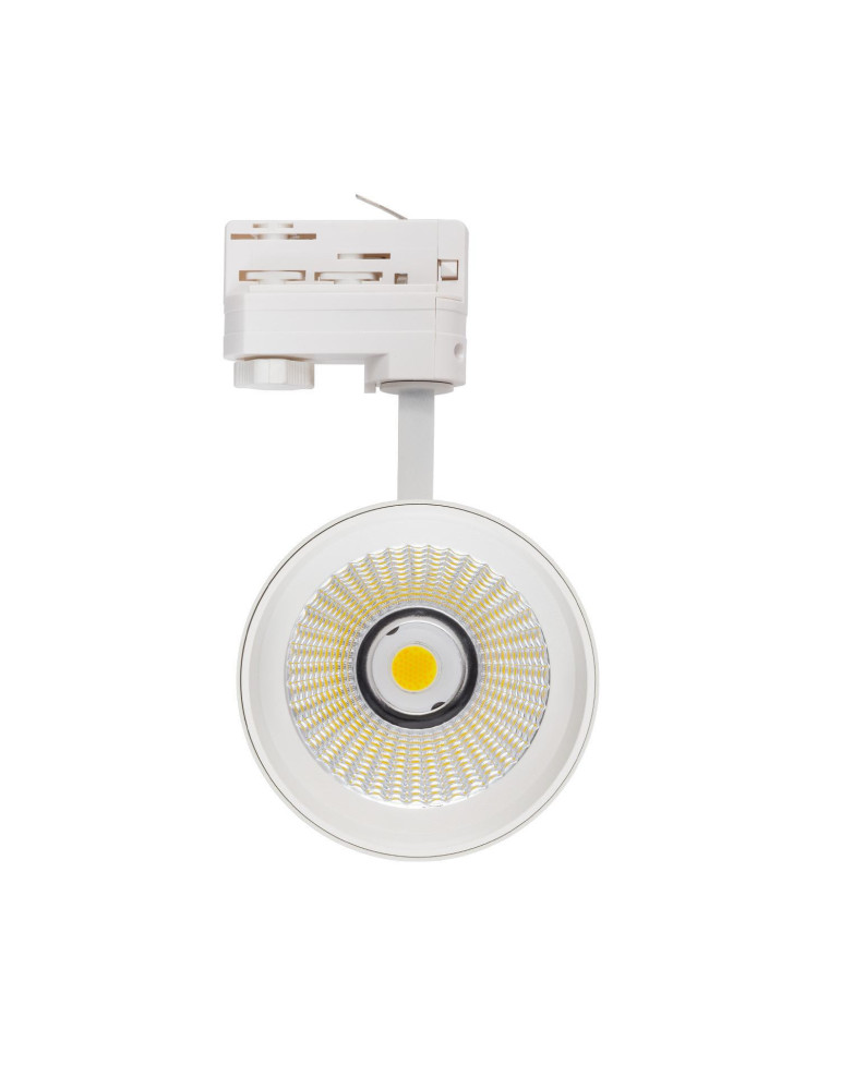 Spot LED sur Rail Triphasé 40W d'Angelo CCT LIFUD Blanc