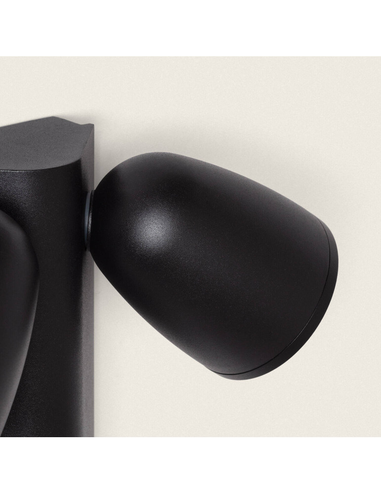 Applique Murale Extérieure Aluminium Abel Deux Spots