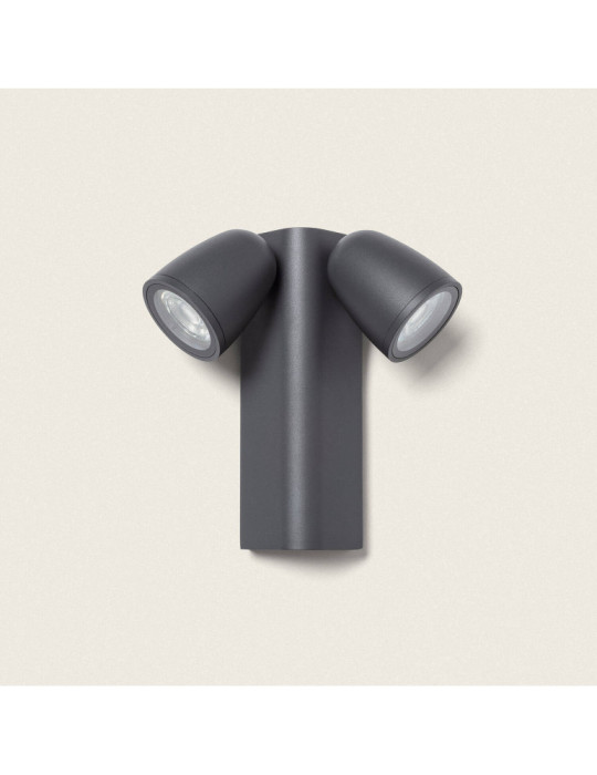 Applique Murale Extérieure Aluminium Abel Deux Spots Applique Murale Extérieure Aluminium Abel Deux Spots