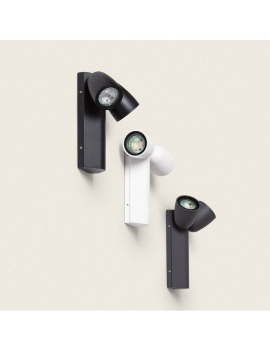 Applique Murale Extérieure Aluminium Abel Deux Spots